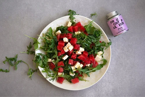 Melonen Feta Salat